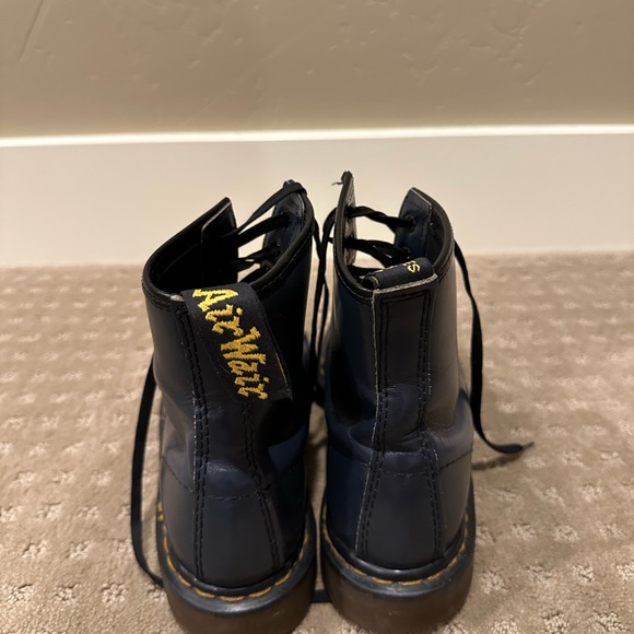 RARE navy Made in England Dr Martens Navy Blue - Picture 6 of 9